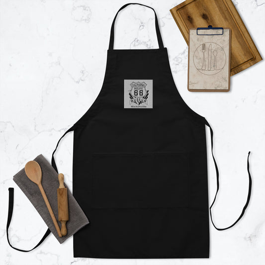 Route 66 Embroidered Apron