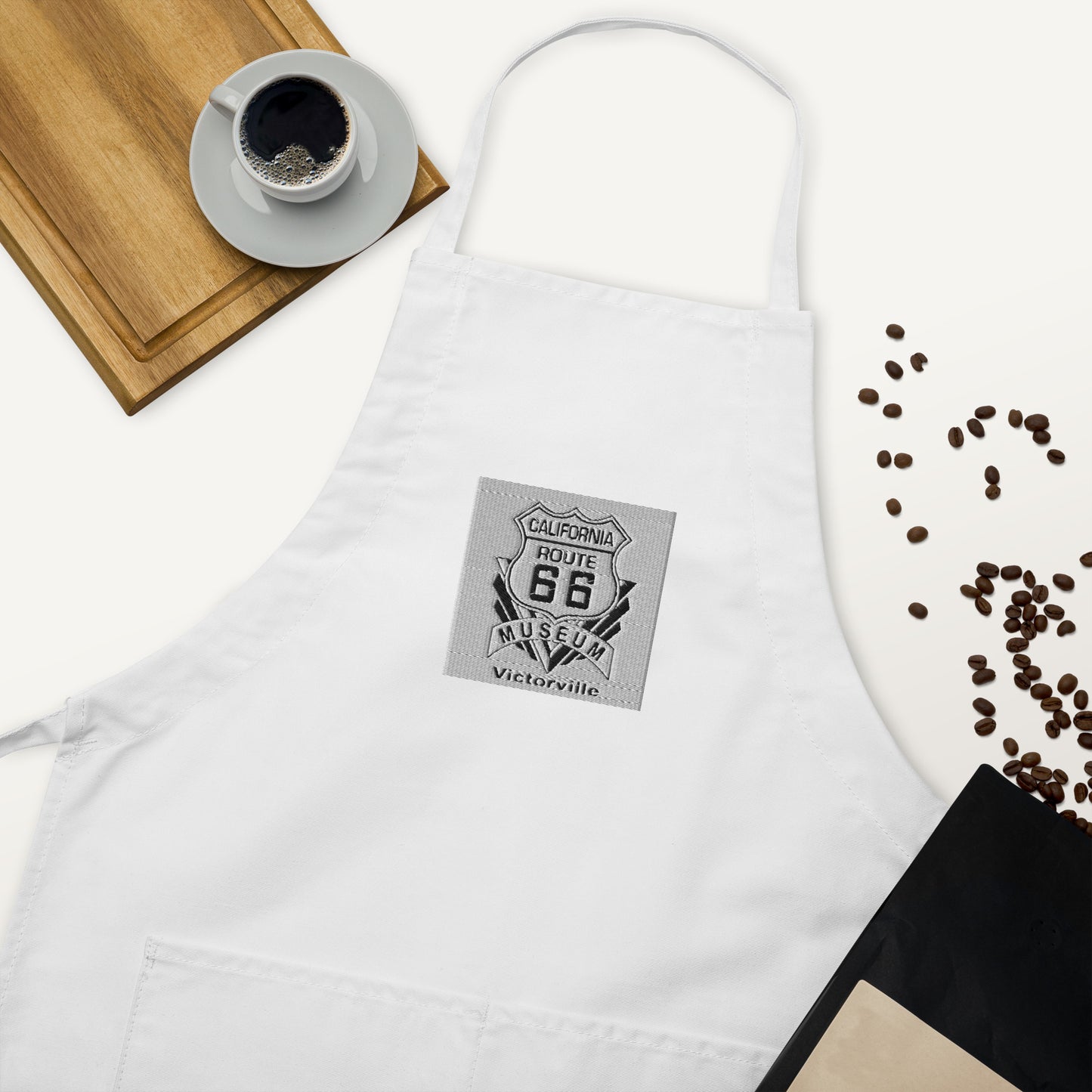 Route 66 Embroidered Apron