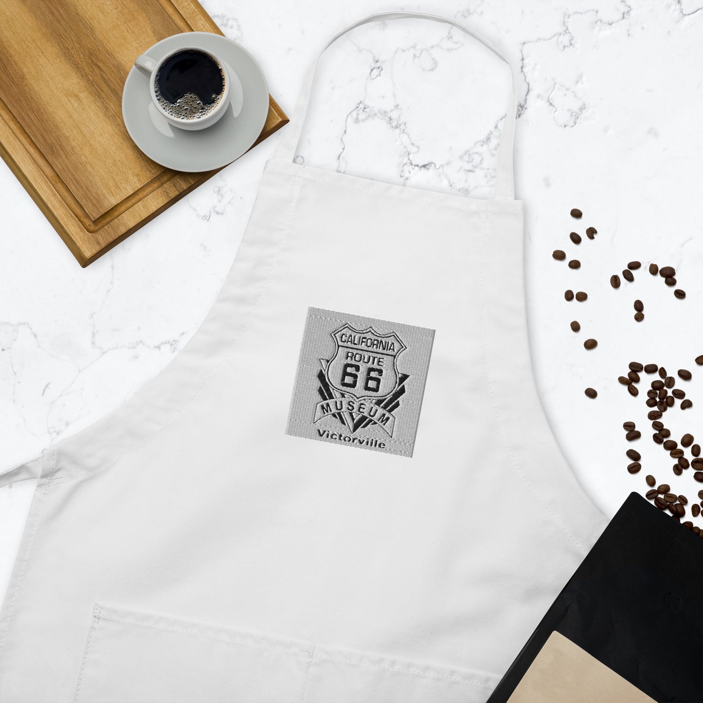 Route 66 Embroidered Apron