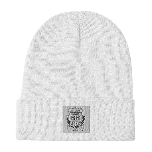 Beanie with Embroidered Route 66 Logo