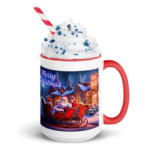 Merry Christmas Route 66 Mug