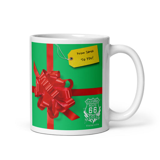 Route 66 Christmas Present Mug